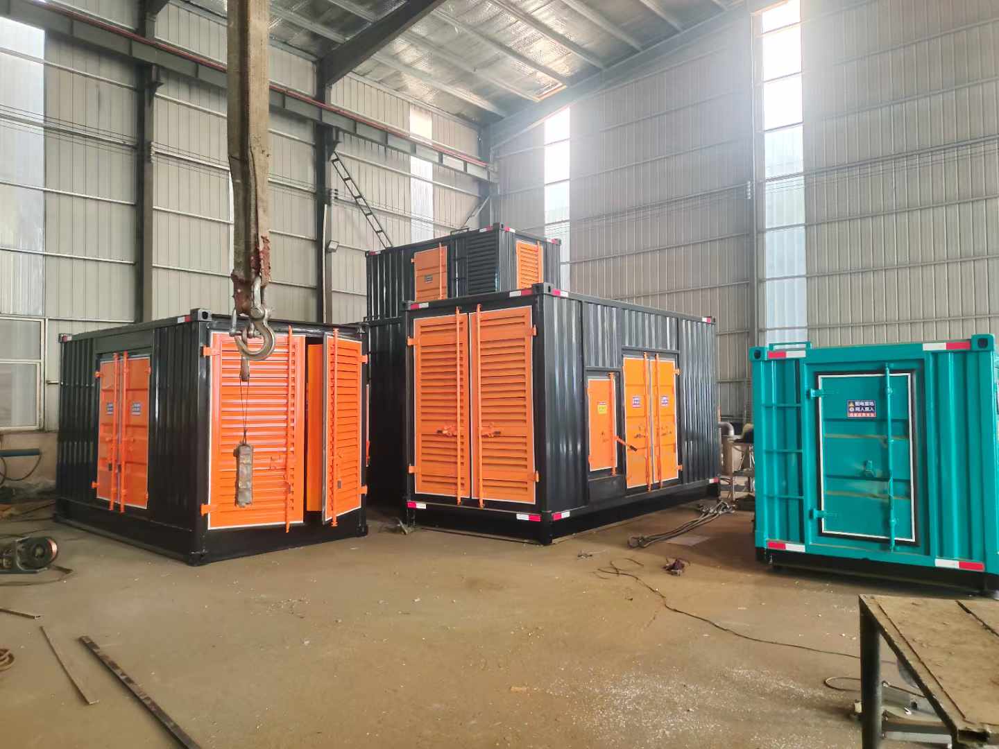 香洲500kw柴油发电机组可以带动多少功率设备?